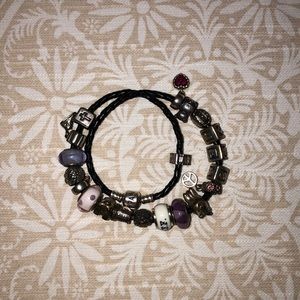 Pandora double wrap bracelet